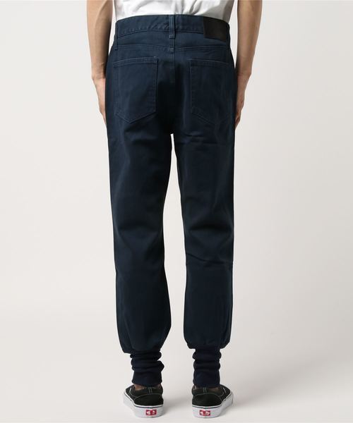 FLAT LIFE（フラットライフ）の「ヘムリブパンツ（その他パンツ・メンズ・ベージュ/ネイビー/グリーン・SMALL/MEDIUM/LARGE）」の5枚目の写真