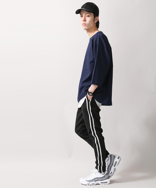 WEGO（ウィゴー）の「WEGO/吸水速乾ワッフルロングタンクトップ（タンクトップ・メンズ・ホワイト/ブラック系その他5・SMALL/MEDIUM/LARGE）」の5枚目の写真