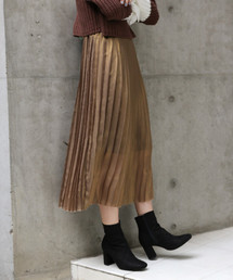 PAGEBOY | 【レオパード柄登場！】シャイニーシアープリーツスカート(スカート)