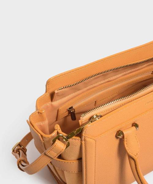 CHARLES & KEITH(チャールズ & キース)の「トップハンドルシティバッグ / TOP HANDLE CITY BAG(トートバッグ・レディース・ダークグリーン/マスタード/ピンク系その他/プラム/グレー系その他2・M)」の17枚目の写真