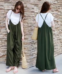 Doula Doula | ヴィンテージクロスキャミサロペット(サロペット/オーバーオール)