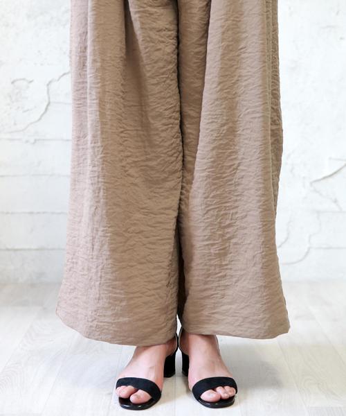 Doula Doula（ドゥーラドゥーラ）の「ヴィンテージクロスキャミサロペット（サロペット/オーバーオール・レディース・ブラック/キャメル/カーキ・FREE）」の19枚目の写真