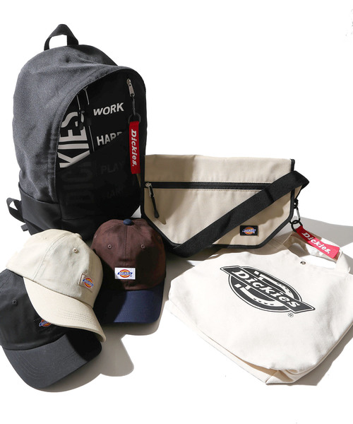 Dickies（ディッキーズ）の「∴WEGO/Dickies別注2WAYショルダートートバッグ（トートバッグ・レディース・ナチュラル・FREE）」の2枚目の写真