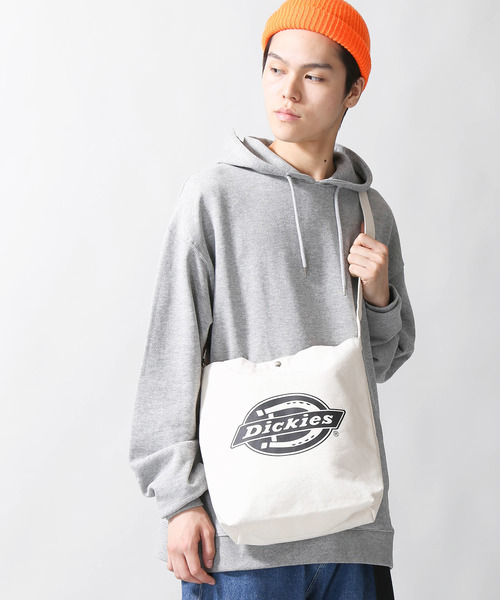 Dickies（ディッキーズ）の「∴WEGO/Dickies別注2WAYショルダートートバッグ（トートバッグ・レディース・ナチュラル・FREE）」の4枚目の写真
