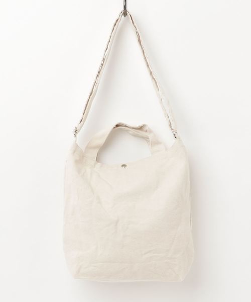 Dickies（ディッキーズ）の「∴WEGO/Dickies別注2WAYショルダートートバッグ（トートバッグ・レディース・ナチュラル・FREE）」の6枚目の写真