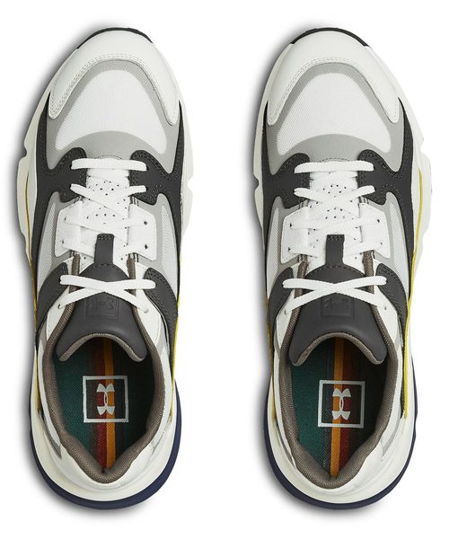 UNDER ARMOUR（アンダーアーマー）の「【数量限定 / 直営店・ZOZOTOWN限定】ユニセックス ダッドシューズ / フォージ96トラック（スニーカー・メンズ・ホワイト/ホワイト×イエロー・25cm/26cm/27cm/28cm/29cm）」の8枚目の写真