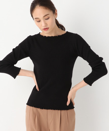 GLOBAL WORK | メロークルーネックプルオーバー長袖/804787(ニット/セーター)