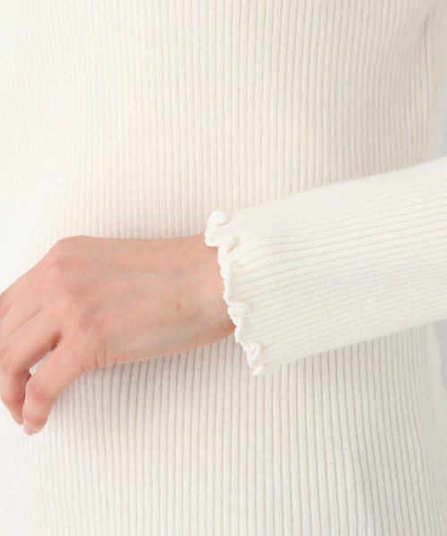 GLOBAL WORK（グローバルワーク）の「メロークルーネックプルオーバー長袖/804787（ニット/セーター・レディース・ホワイト/ブラック/ネイビー/レッド/パープル系その他5・MEDIUM/LARGE）」の13枚目の写真