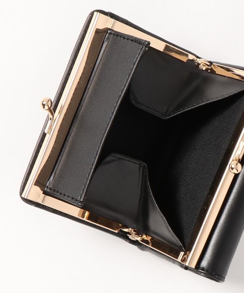 Heather（ヘザー）の「メタルバーミニウォレット　826447（財布・レディース・ブラック/グレー系その他/ラベンダー・ONE SIZE）」の10枚目の写真