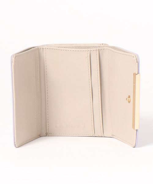 Heather（ヘザー）の「メタルバーミニウォレット　826447（財布・レディース・ブラック/グレー系その他/ラベンダー・ONE SIZE）」の11枚目の写真