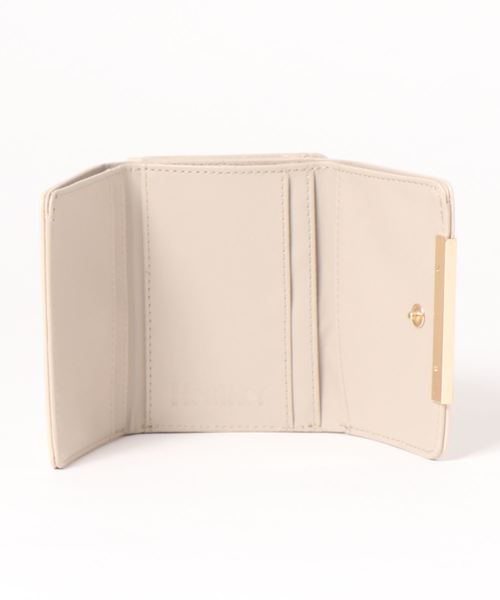 Heather（ヘザー）の「メタルバーミニウォレット　826447（財布・レディース・ブラック/グレー系その他/ラベンダー・ONE SIZE）」の6枚目の写真