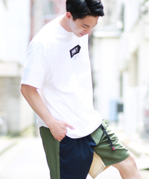 PONY(ポニー)の「PONY 半袖Tシャツ(Tシャツ/カットソー・メンズ・ホワイト系その他4/イエロー系その他2/ブラック×ホワイト/ブラック系その他/ホワイト/ブラック系その他4/ピンク/ホワイト系その他3/ホワイト×ブラック/ブラック/スカイブルー/ライム/ブラック×イエロー/ホワイト×レッド/レッド/ブラック系その他2/カーキ/イエロー/ミント/ゴールド/サックスブルー/ブラック系その他3/イエロー系その他/ブラック×レッド/パープル/グリーン/パープル系その他/グレー/ブルー系その他/グリーン系その他/ホワイト系その他/ホワイト×イエロー・XL/L/M/S)」の4枚目の写真