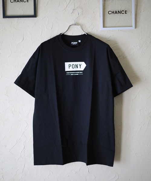 PONY(ポニー)の「PONY 半袖Tシャツ(Tシャツ/カットソー・メンズ・ホワイト系その他4/イエロー系その他2/ブラック×ホワイト/ブラック系その他/ホワイト/ブラック系その他4/ピンク/ホワイト系その他3/ホワイト×ブラック/ブラック/スカイブルー/ライム/ブラック×イエロー/ホワイト×レッド/レッド/ブラック系その他2/カーキ/イエロー/ミント/ゴールド/サックスブルー/ブラック系その他3/イエロー系その他/ブラック×レッド/パープル/グリーン/パープル系その他/グレー/ブルー系その他/グリーン系その他/ホワイト系その他/ホワイト×イエロー・XL/L/M/S)」の10枚目の写真