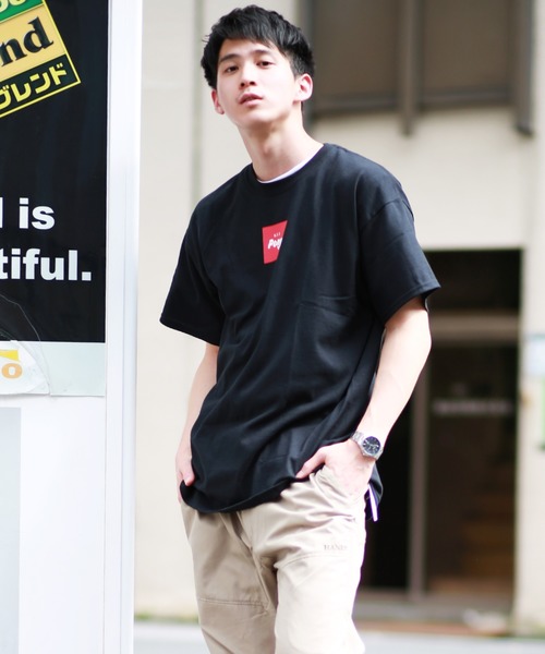 PONY(ポニー)の「PONY 半袖Tシャツ(Tシャツ/カットソー・メンズ・ホワイト系その他4/イエロー系その他2/ブラック×ホワイト/ブラック系その他/ホワイト/ブラック系その他4/ピンク/ホワイト系その他3/ホワイト×ブラック/ブラック/スカイブルー/ライム/ブラック×イエロー/ホワイト×レッド/レッド/ブラック系その他2/カーキ/イエロー/ミント/ゴールド/サックスブルー/ブラック系その他3/イエロー系その他/ブラック×レッド/パープル/グリーン/パープル系その他/グレー/ブルー系その他/グリーン系その他/ホワイト系その他/ホワイト×イエロー・XL/L/M/S)」の16枚目の写真