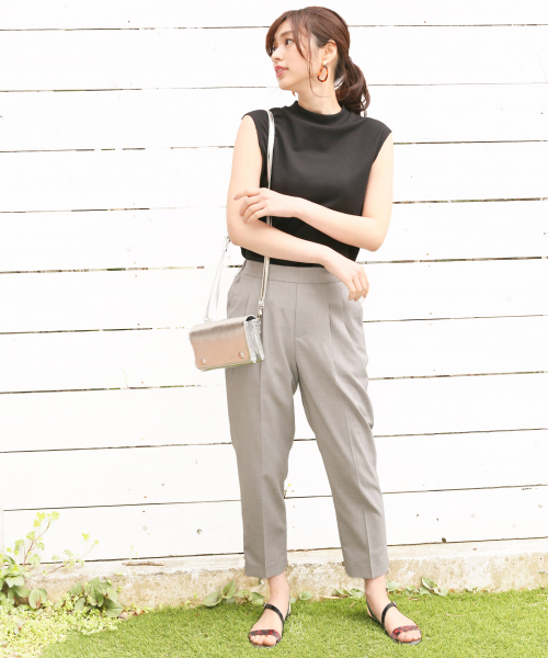 GLOBAL WORK（グローバルワーク）の「2WAYミニショルダー/831694（ショルダーバッグ・レディース・ブラック/その他1/ライトグレー・FREE）」の13枚目の写真