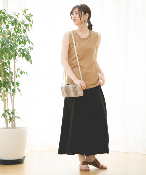 GLOBAL WORK（グローバルワーク）の「2WAYミニショルダー/831694（ショルダーバッグ・レディース・ブラック/その他1/ライトグレー・FREE）」の21枚目の写真