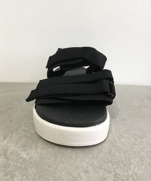 c.u.l（シーユーエル）の「【chuclla】スポーツサンダル マジックテープ chw754（サンダル・レディース・ブラック/ホワイト・35/36/37/38/39）」の15枚目の写真