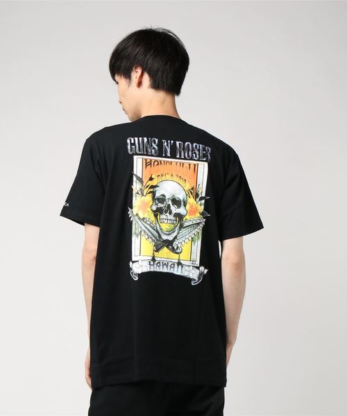 RVCA ルーカ Guns N' Roses コラボ Tシャツ Lサイズ RVCA ルーカ Guns N' Roses コラボ Tシャツ Lサイズ - メルカリ