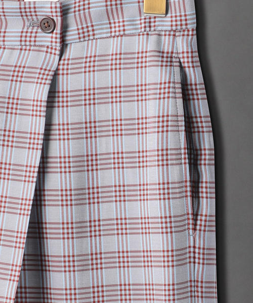6（ロク）の「＜6(ROKU)＞CHECK PANTS/パンツ ◇（その他パンツ