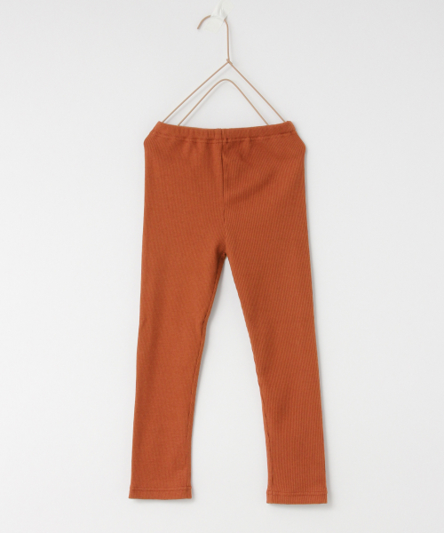 LOWRYS FARM（ローリーズファーム）の「リブレギンス　843469（その他パンツ・キッズ・ブラック/オフホワイト/ブラウン/ベージュ/ブルー/アイボリー/イエロー・100/110/120/130/X-LARGE/SMALL/MEDIUM/LARGE）」の3枚目の写真