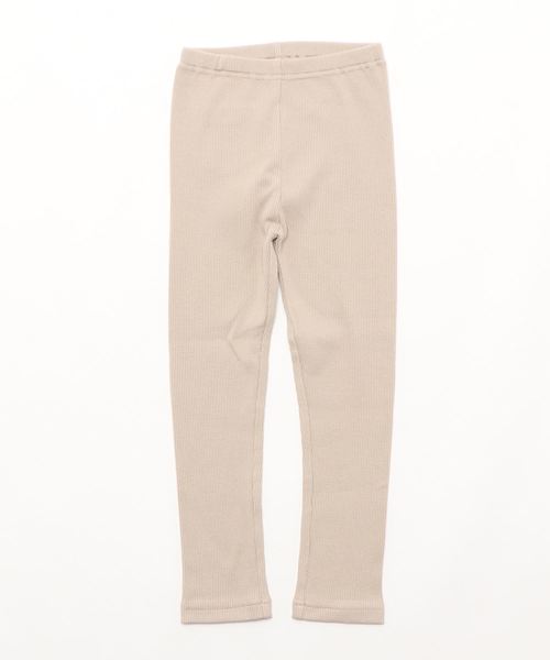 LOWRYS FARM（ローリーズファーム）の「リブレギンス　843469（その他パンツ・キッズ・ブラック/オフホワイト/ブラウン/ベージュ/ブルー/アイボリー/イエロー・100/110/120/130/X-LARGE/SMALL/MEDIUM/LARGE）」の12枚目の写真