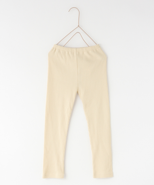 LOWRYS FARM（ローリーズファーム）の「リブレギンス　843469（その他パンツ・キッズ・ブラック/オフホワイト/ブラウン/ベージュ/ブルー/アイボリー/イエロー・100/110/120/130/X-LARGE/SMALL/MEDIUM/LARGE）」の18枚目の写真