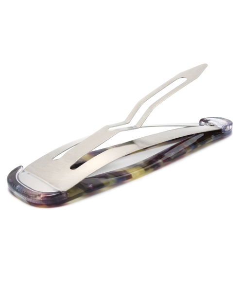 WEGO（ウィゴー）の「WEGO/ミックスアクリルバレッタ（バレッタ/ヘアクリップ・レディース・ピンク/ベージュ/グリーン/ブルー/パープル・FREE）」の6枚目の写真