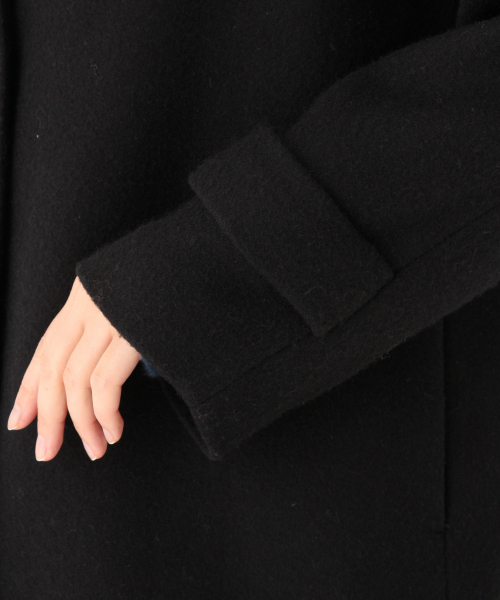 GLOBAL WORK（グローバルワーク）の「エアかるウールボリュームコート/834484（その他アウター・レディース・ブラック/ベージュ/ブルー/ピンク・FREE）」の18枚目の写真