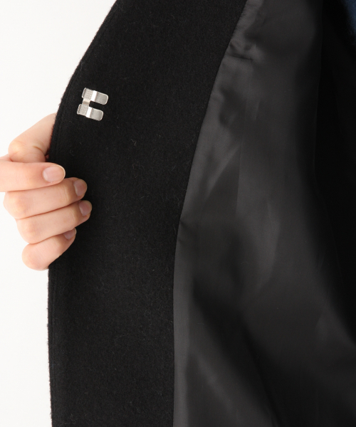 GLOBAL WORK（グローバルワーク）の「エアかるウールボリュームコート/834484（その他アウター・レディース・ブラック/ベージュ/ブルー/ピンク・FREE）」の11枚目の写真