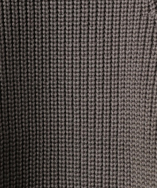 BATONER（バトナー）の「＜BATONER（バトナー）＞ SIGNATUER CREW（ニット/セーター・メンズ・オフホワイト/グレー/ブラック・1/2/3）」の5枚目の写真