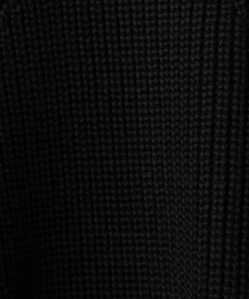 BATONER（バトナー）の「＜BATONER（バトナー）＞ SIGNATUER CREW（ニット/セーター・メンズ・オフホワイト/グレー/ブラック・1/2/3）」の6枚目の写真