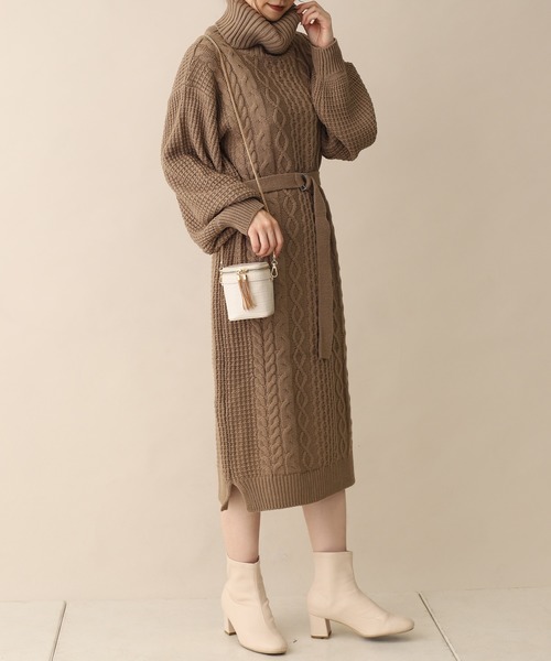 one after another NICE CLAUP(ワンアフターアナザーナイスクラップ)の「ミニバニティショルダーバッグ(ショルダーバッグ・レディース・アイボリー/サックスブルー/ピンクベージュ・FREE)」の15枚目の写真