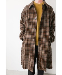CLANE（クラネ）の「クラネ オム CLANE HOMME / ステンカラー チェック
