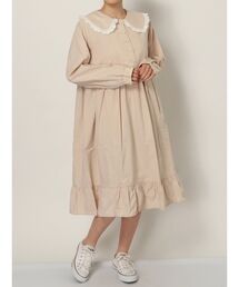 merry jenny | ハイショクレースカラーワンピース(ワンピース)