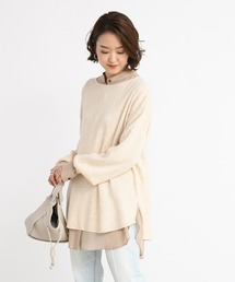 DouDou | ボートリブプルオーバー(ニット/セーター)