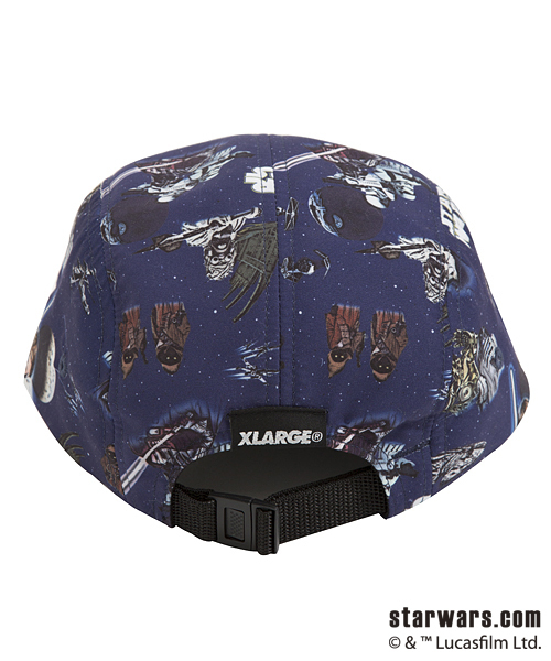XLARGE KIDS（エクストララージキッズ）の「STAR WARS ALL OVER CAMP CAP（キャップ・キッズ・ホワイト/ネイビー・ONE SIZE）」の5枚目の写真