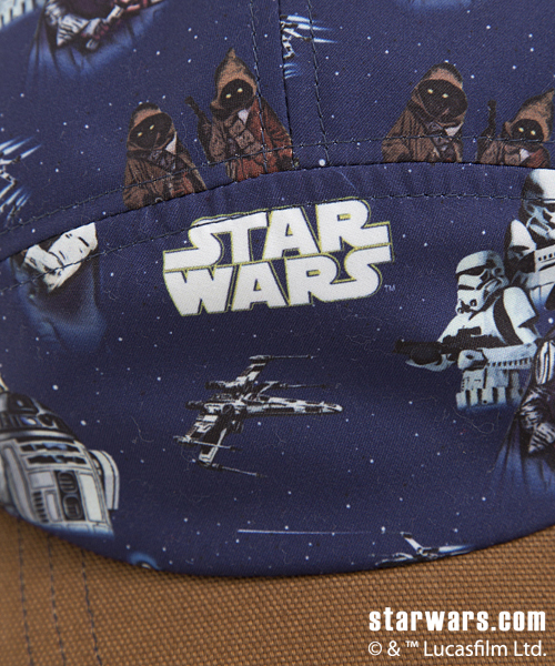 XLARGE KIDS（エクストララージキッズ）の「STAR WARS ALL OVER CAMP CAP（キャップ・キッズ・ホワイト/ネイビー・ONE SIZE）」の8枚目の写真