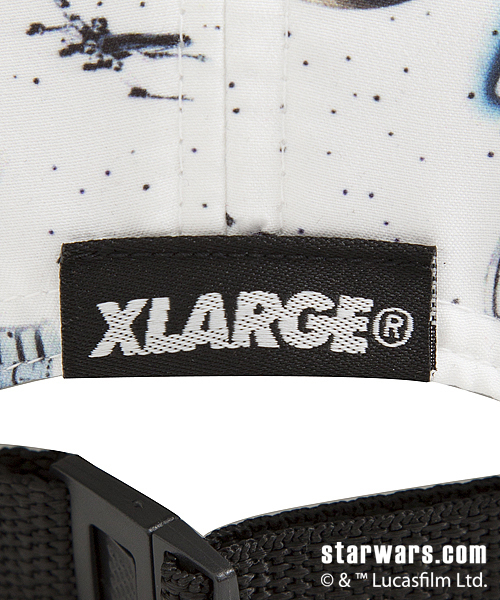 XLARGE KIDS（エクストララージキッズ）の「STAR WARS ALL OVER CAMP CAP（キャップ・キッズ・ホワイト/ネイビー・ONE SIZE）」の9枚目の写真