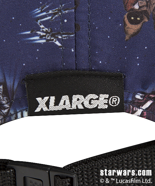XLARGE KIDS（エクストララージキッズ）の「STAR WARS ALL OVER CAMP CAP（キャップ・キッズ・ホワイト/ネイビー・ONE SIZE）」の10枚目の写真
