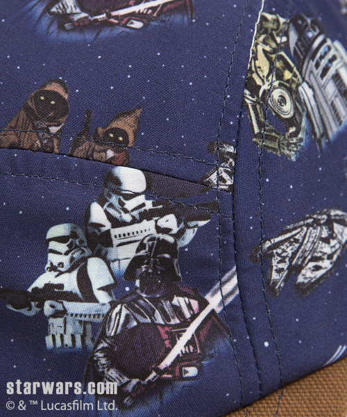 XLARGE KIDS（エクストララージキッズ）の「STAR WARS ALL OVER CAMP CAP（キャップ・キッズ・ホワイト/ネイビー・ONE SIZE）」の12枚目の写真