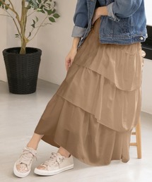 KOBE LETTUCE | ティアードフリルスカート(スカート)