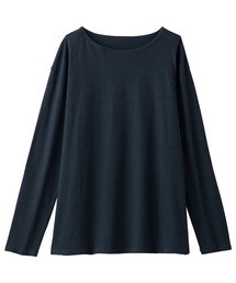 綿１００％クルーネックプルオーバー