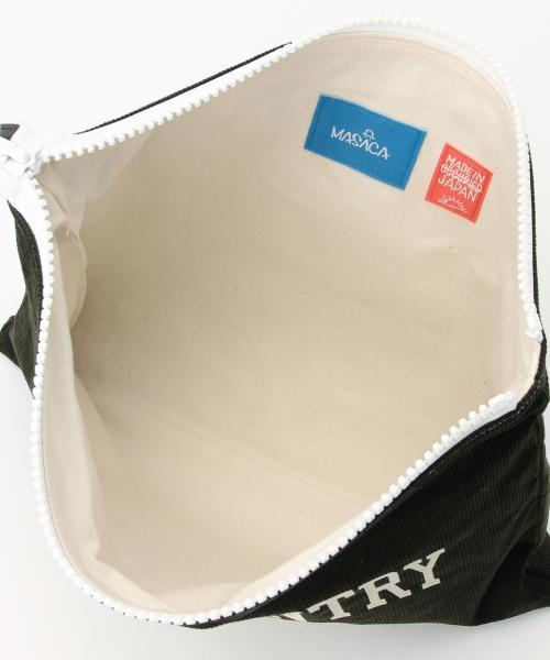 Ray BEAMS（レイビームス）の「MASACA / ロゴ クラッチバッグ（クラッチバッグ・レディース・グレー/グリーン/ネイビー・ONE SIZE）」の20枚目の写真