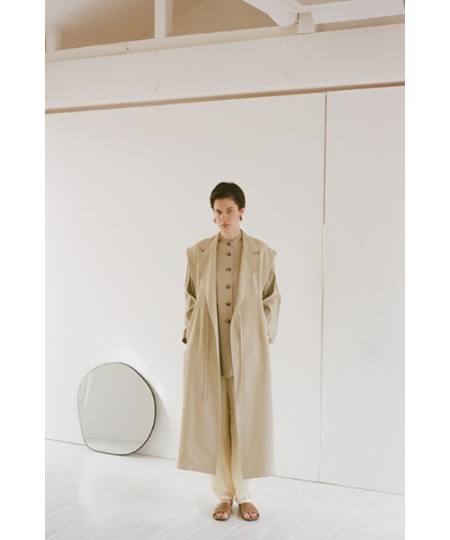 CLANE（クラネ）の「OVER TAILORED LONG ONE PIECE（ワンピース）」 - WEAR