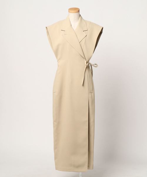 CLANE（クラネ）の「OVER TAILORED LONG ONE PIECE（ワンピース）」 - WEAR
