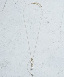 LOUNGEDRESS | スライド淡水パールネックレス(ネックレス)