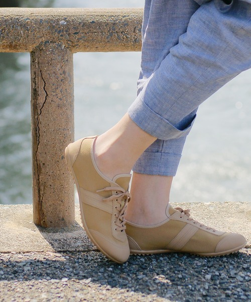 アサヒ（アサヒ）の「アサヒ レースアップ スニーカー(アサヒ504)（スニーカー・レディース・ホワイト/ベージュ/ブラック・22.5cm/23.5cm/24.5cm/25.5cm/23.0cm/24.0cm/25.0cm/26.0cm/21.5cm/22.0cm/17.0cm/18.0cm/19.0cm/20.0cm/21.0cm/26.5cm/27.0cm/28.0cm）」の16枚目の写真