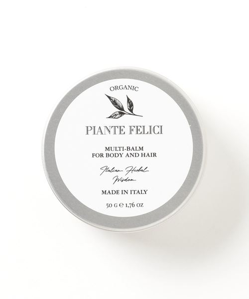Piante Felici（ピアンテフェリーチ）の「〈Piante Felici/ピアンテフェリーチ〉オーガニックマルチバーム ヘアワックス＆ハンド・ボディクリーム 50ml（ヘアスタイリング/ヘアワックス・レディース・ホワイト・ONE SIZE）」の3枚目の写真