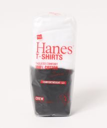 HANES | 【HANES】「Japan Fit」 クルーネックTシャツ白黒2枚組(Tシャツ/カットソー)