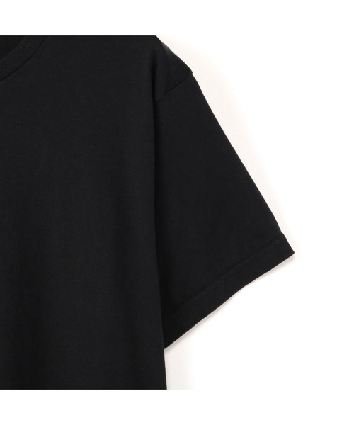 HANES（ヘインズ）の「【HANES】「Japan Fit」 クルーネックTシャツ白黒2枚組（Tシャツ/カットソー・メンズ・ブラック×ホワイト・S/L/M/XL）」の9枚目の写真